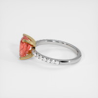 2.50 Ct. Sapphire Ring, 14K Yellow & White 4