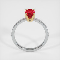 Ruby Ring 1.29 Ct., 14K Yellow White Preview