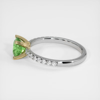 1.08 Ct. Gemstone Ring, 18K Yellow & White 4