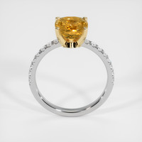 2.13 Ct. Gemstone Ring, 18K Yellow & White 3