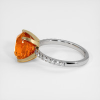 6.15 Ct. Gemstone Ring, 18K Yellow & White 4