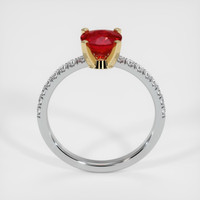 Ruby Ring 1.12 Ct. 18K Yellow White Preview