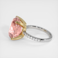 12.01 Ct. Sapphire Ring, 18K Yellow & White 4