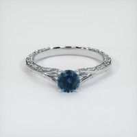 0.77 Ct. Sapphire Ring, Platinum 950 1