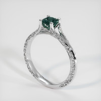 0.56 Ct. Sapphire Ring, Platinum 950 2