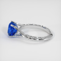 3.12 Ct. Sapphire Ring, Platinum 950 4