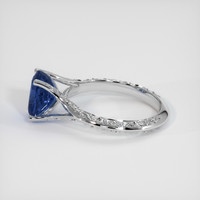 3.13 Ct. Sapphire Ring, Platinum 950 4