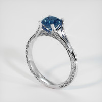 1.29 Ct. Sapphire Ring, Platinum 950 2