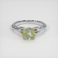 1.90 Ct. Sapphire Ring, Platinum 950 1