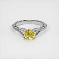 0.92 Ct. Sapphire Ring, Platinum 950 1