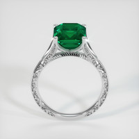 3.16 Ct. Emerald Ring, Platinum 950 3