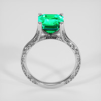 2.94 Ct. Emerald Ring, Platinum 950 3