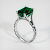 3.19 Ct. Emerald Ring, Platinum 950 2