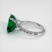 3.19 Ct. Emerald Ring, Platinum 950 4