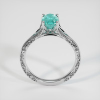 0.83 Ct. Emerald Ring, Platinum 950 3