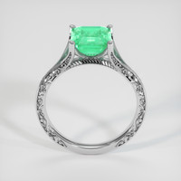 1.38 Ct. Emerald Ring, Platinum 950 3