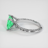 1.38 Ct. Emerald Ring, Platinum 950 4