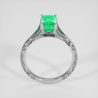 1.22 Ct. Emerald Ring, Platinum 950 3