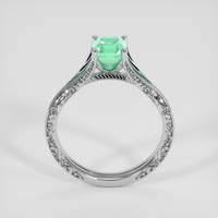 0.95 Ct. Emerald Ring, Platinum 950 3
