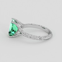 2.00 Ct. Emerald Ring, Platinum 950 4