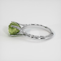 4.03 Ct. Gemstone Ring, Platinum 950 4