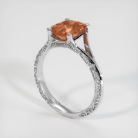 2.83 Ct. Sapphire Ring, Platinum 950 2