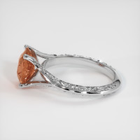 2.83 Ct. Sapphire Ring, Platinum 950 4