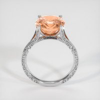 5.19 Ct. Padparadscha Sapphire Ring, Platinum 950 3