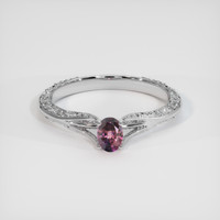 0.31 Ct. Bi Color Sapphire Ring, Platinum 950 1