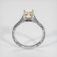 2.07 Ct. Peach Sapphire Ring, Platinum 950 3