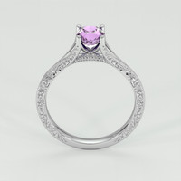1.11 Ct. Purple Sapphire Ring, Platinum 950 3