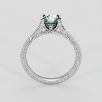 1.33 Ct. Bi Color Sapphire Ring, Platinum 950 3