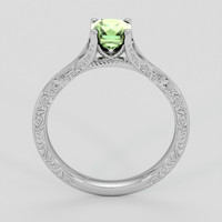 1.18 Ct. Green Sapphire Ring, Platinum 950 3