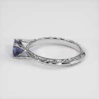 0.98 Ct. Bluish Purple Sapphire Ring, Platinum 950 4