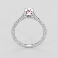 1.05 Ct. Purplish Pink Sapphire Ring, Platinum 950 3