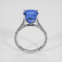 6.39 Ct. Blue Sapphire Ring, Platinum 950 3