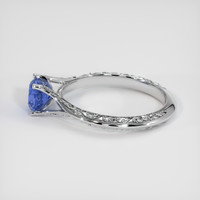 1.03 Ct. Blue Sapphire Ring, Platinum 950 4