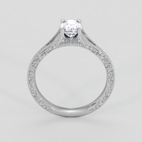 0.52 Ct. Bluish Purple Sapphire Ring, Platinum 950 3