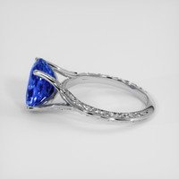 3.23 Ct. Blue Sapphire Ring, Platinum 950 4