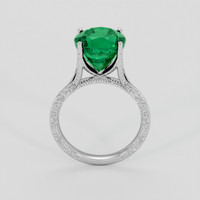 4.36 Ct. Emerald Ring, Platinum 950 3
