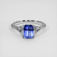 1.51 Ct. Bi Color Sapphire Ring, Platinum 950 1