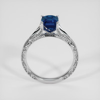 2.02 Ct. Blue Sapphire Ring, Platinum 950 3