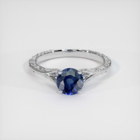 0.89 Ct. Sapphire Ring, Platinum 950 1