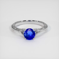 1.14 Ct. Sapphire Ring, Platinum 950 1