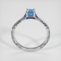 0.64 Ct. Blue Sapphire Ring, Platinum 950 3