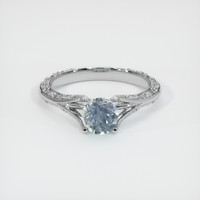 1.33 Ct. Sapphire Ring, Platinum 950 1