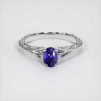 0.51 Ct. Sapphire Ring, Platinum 950 1