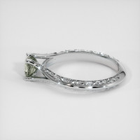 0.77 Ct. Grey Sapphire Ring, Platinum 950 4