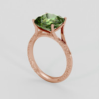 5.29 Ct. Alexandrite Ring, 14K Rose Gold 2