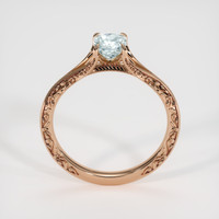 0.74 Ct. Gemstone Ring, 14K Rose Gold 3